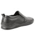 Pantofi casual, barbati, OTTER, E660007A negru, piele naturala